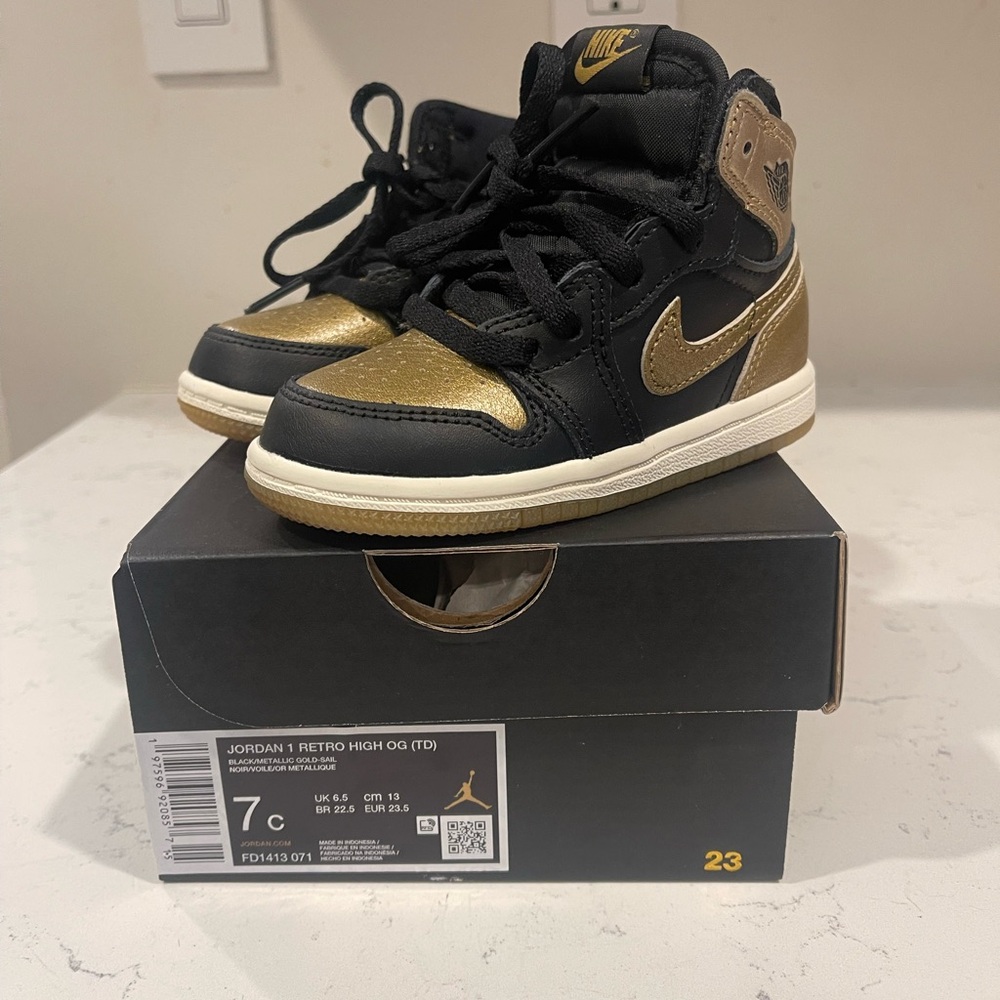 Toddler Nike Jordan 1- Retro High Tops size 7c